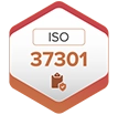 Símbolo certificação ISO 37301: compliance.