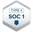 Símbolo de certificação SOC 1 Tipo II