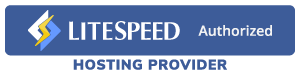 Logotipo do provedor autorizado Litespeed Hosting.