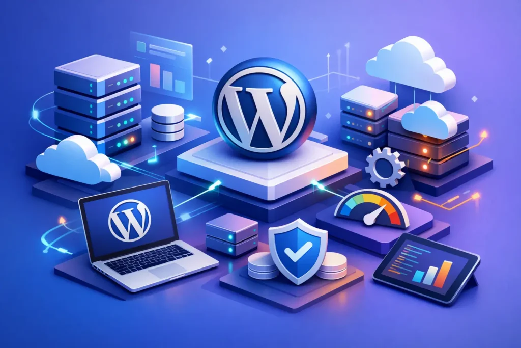 Infraestrutura otimizada para WordPress
