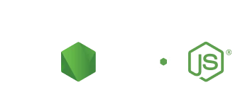 Logotipo do Node.js em fundo claro.
